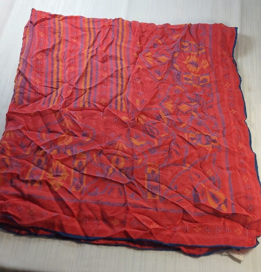 FOULARD 100% SILK SETA SCARVES SCARF SQUARE MADE IN ITALY