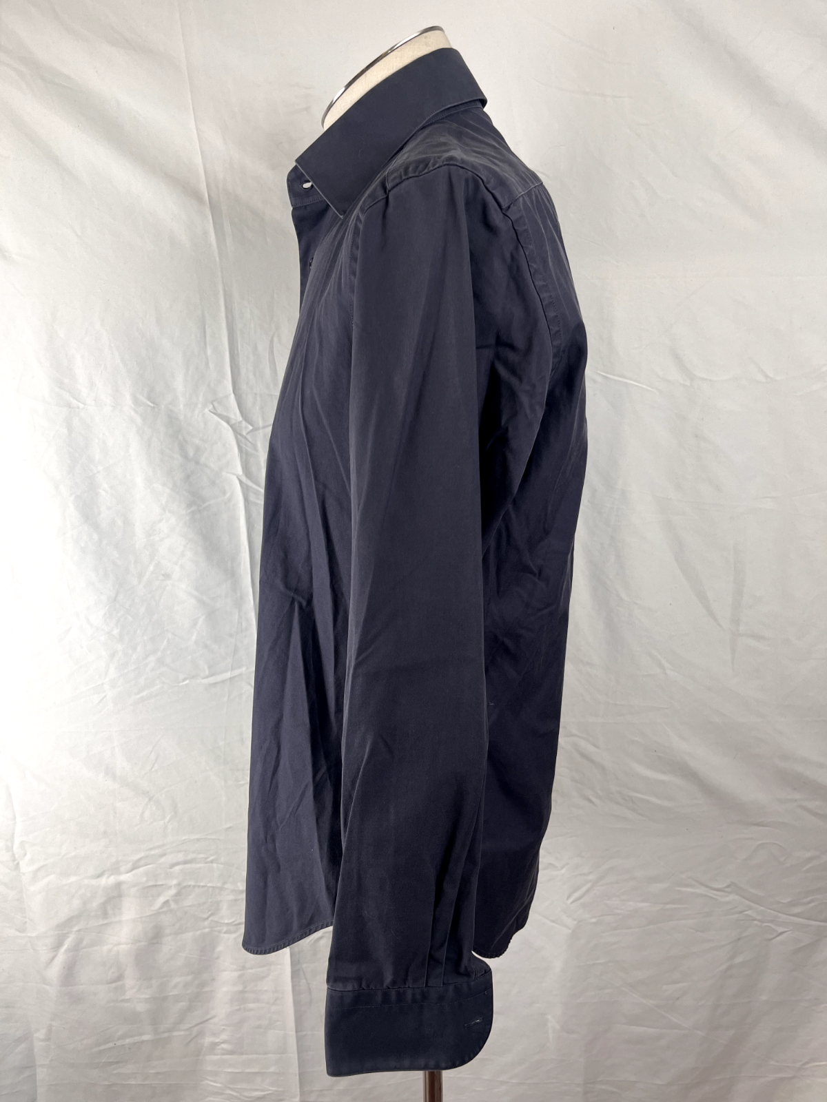 HUGO BOSS CAMICIA COTONE UOMO TG 39 15/2 MAN SHIRT CASUAL VINTAGE COTTON