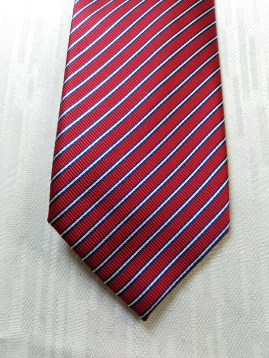 GIORGIO MARIANI 100% SETA SILK TIE CRAVATTA NECKTIE ITALY VINTAGE SELF TIPPED