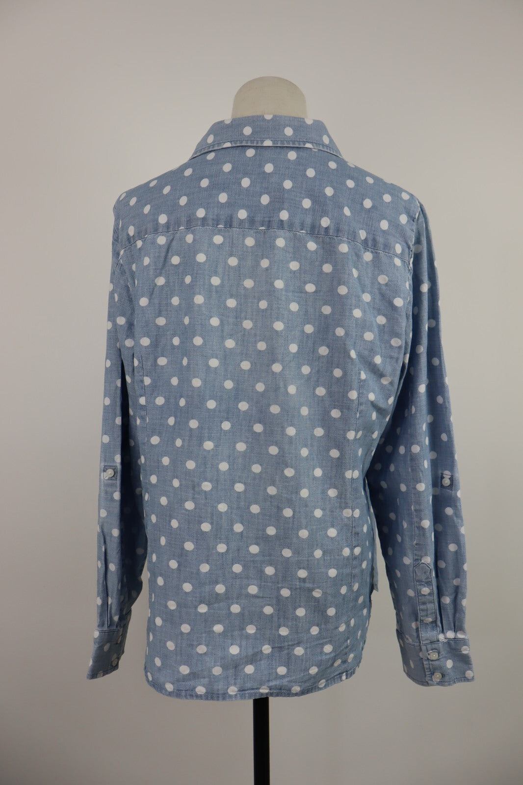 TOMMY HILFIGER CAMICIA DONNA TG. L WOMAN SHIRT CASUAL VINTAGE COTONE COTTON