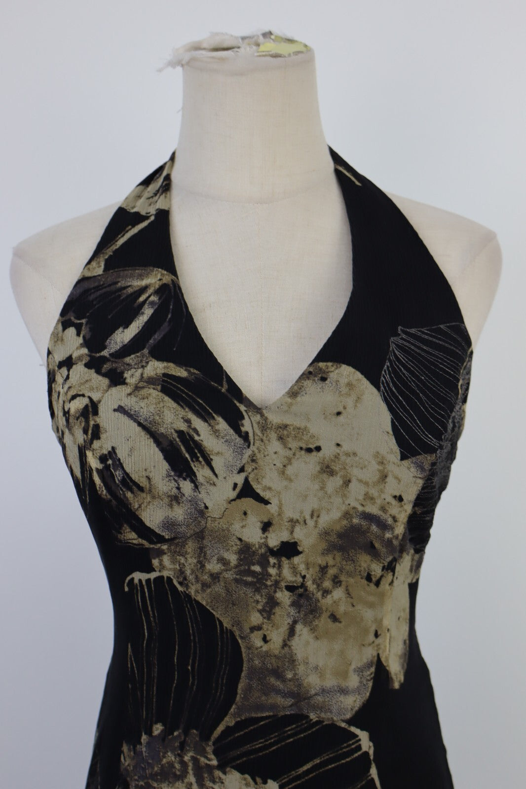 VERA MONT VESTITO DONNA TG 38 WOMAN RETRO' LUXURY VINTAGE CHIFFON Y2K 2000'S