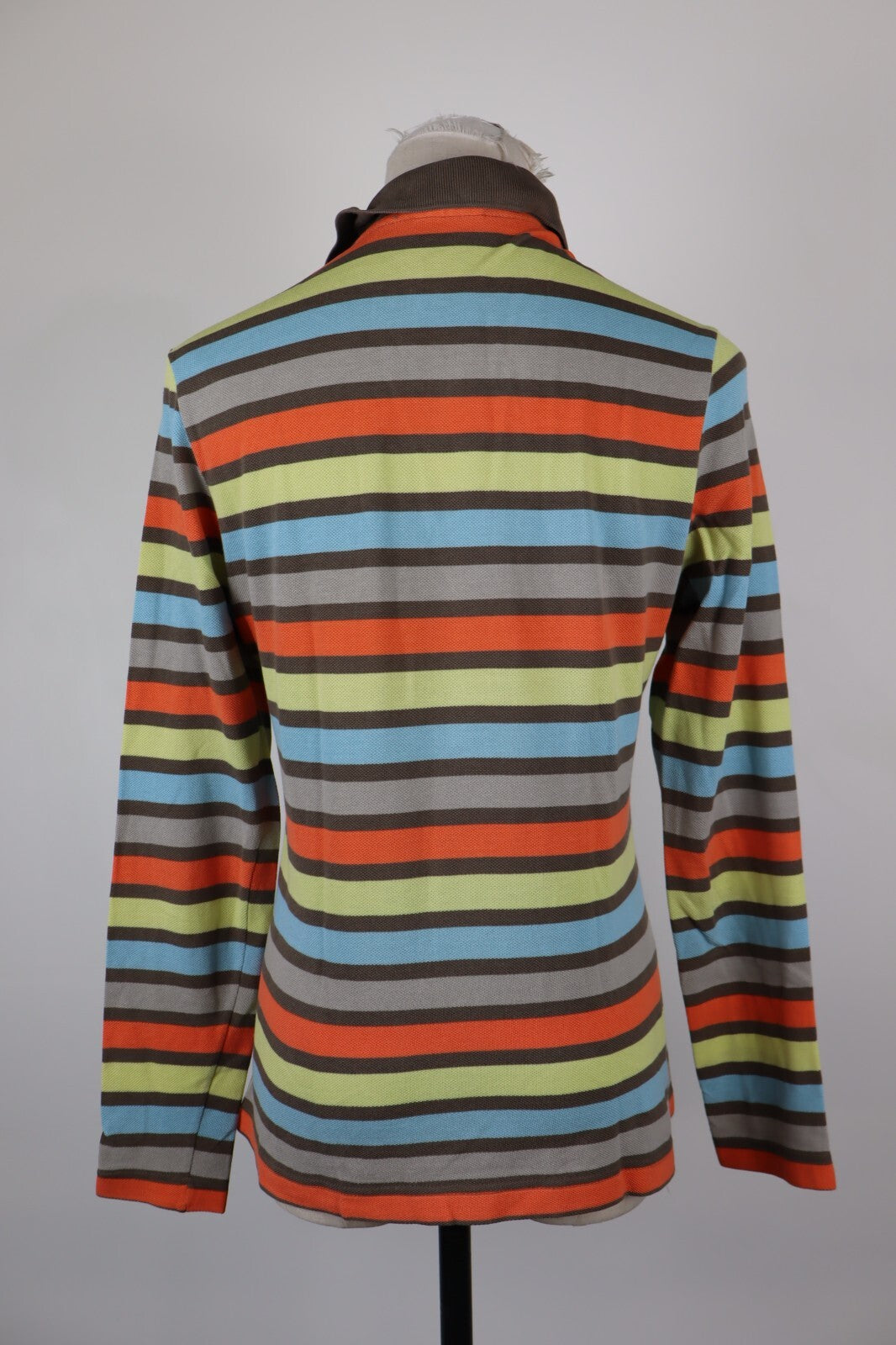 LACOSTE POLO MAGLIA DONNA COTONE TG. 40 WOMAN COTTON SHIRT CASUAL VINTAGE