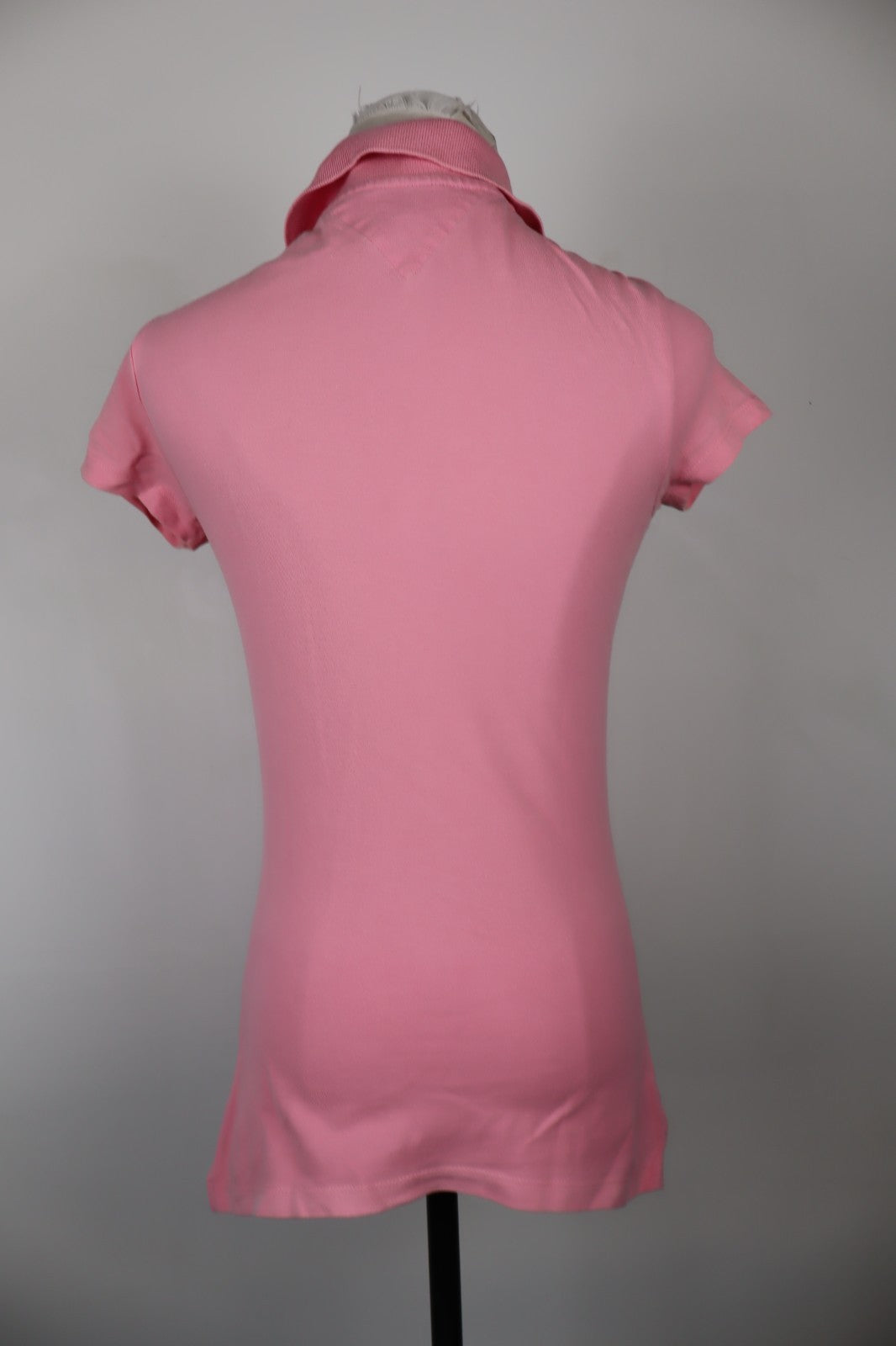 TOMMY HILFIGER POLO MAGLIA DONNA TG XS SLIM WOMAN SHIRT CASUAL VINTAGE LOGO