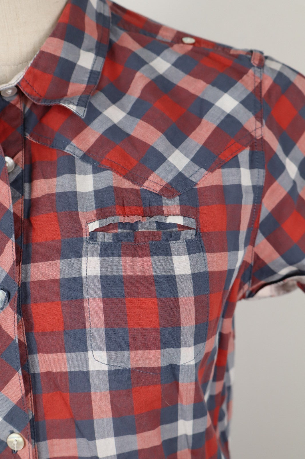 WOOLRICH CAMICIA DONNA TG. L WOMAN SHIRT CASUAL VINTAGE COTONE