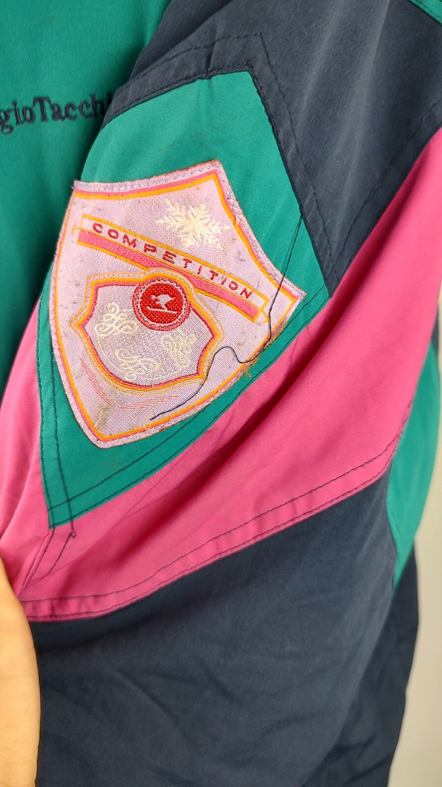 SERGIO TACCHINI GIUBBINO IMBOTTITO SCI UOMO Tg L MAN CASUAL VINTAGE JACKET