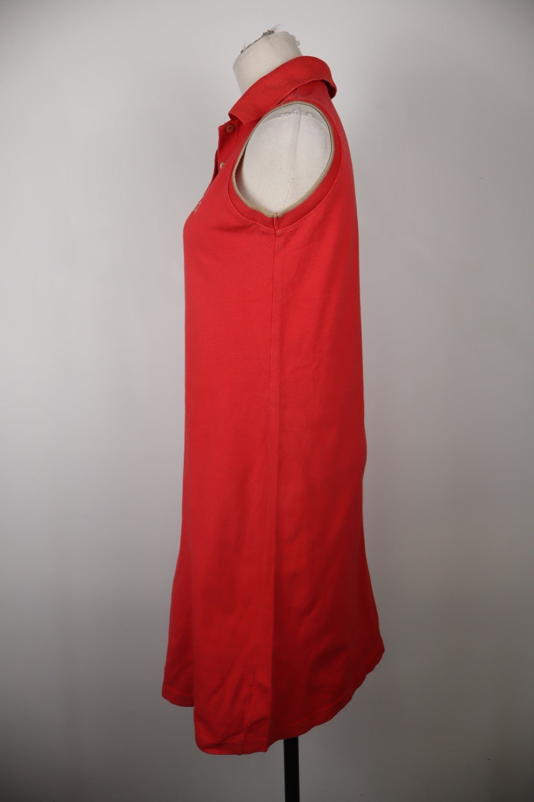 BEST COMPANY VESTITO ABITO A POLO DONNA TG. S WOMAN CASUAL VINTAGE DRESS COTONE