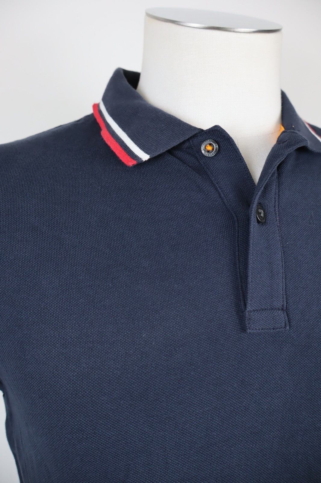 TIMBERLAND POLO UOMO MAN COTONE TG. S SLIM T-SHIRT CASUAL VINTAGE COTONE LOGO