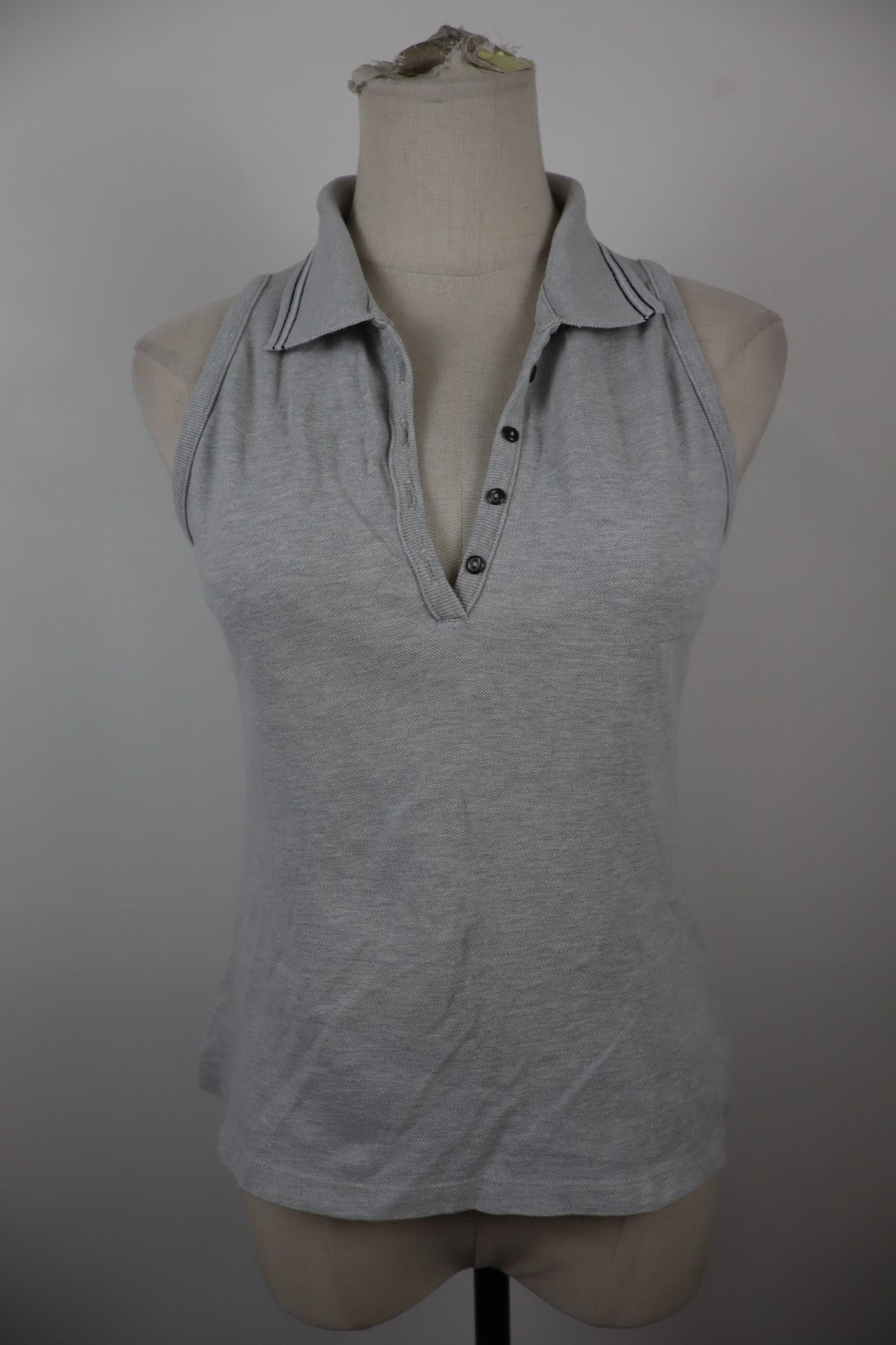 CALVIN KLEIN JEANS POLO SMANICATA DONNA TG L WOMAN CASUAL VINTAGE T-SHIRT MAGLIA