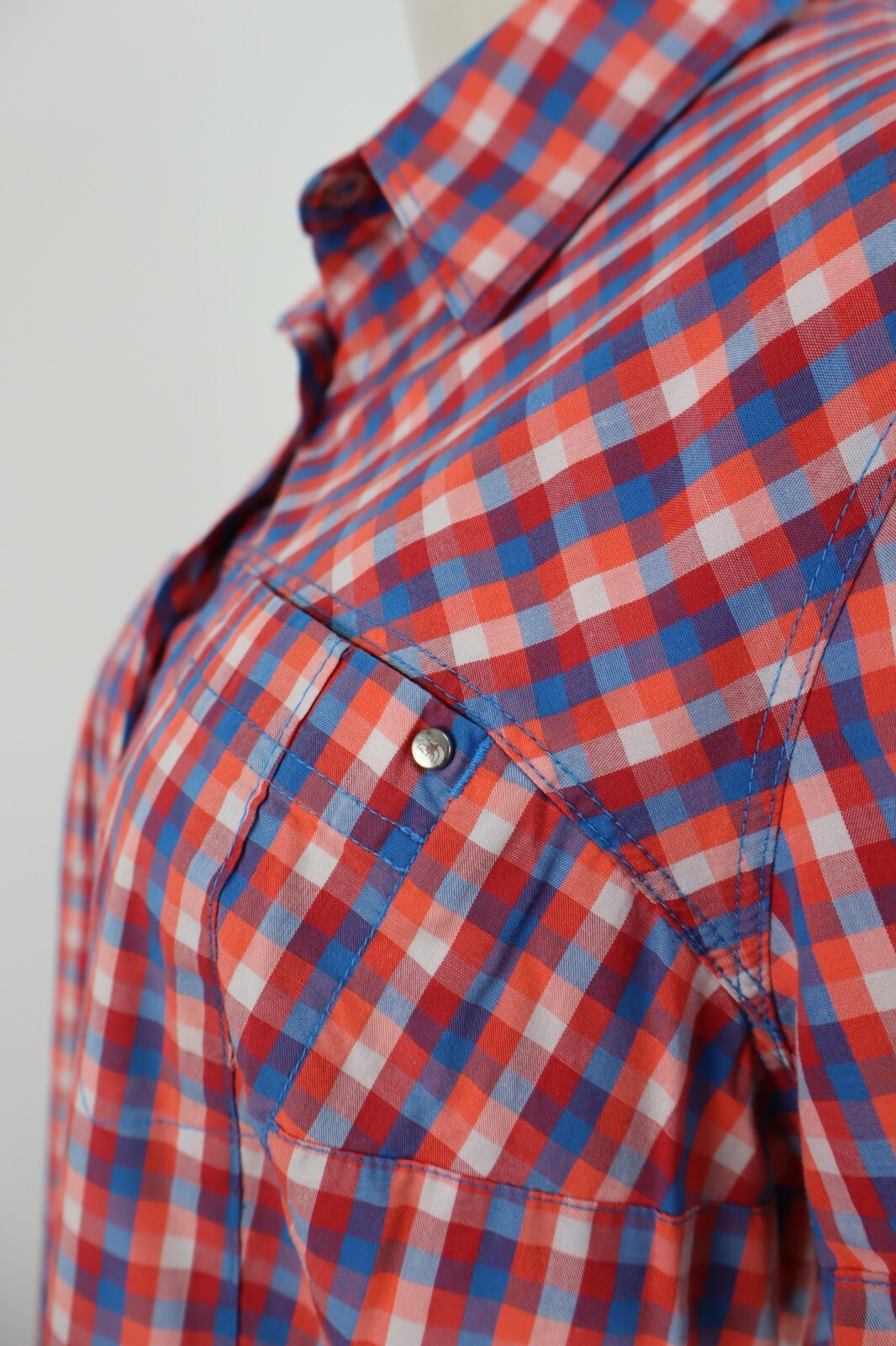 THE NORTH FACE CAMICIA DONNA TG. L WOMAN SHIRT CASUAL VINTAGE COTONE