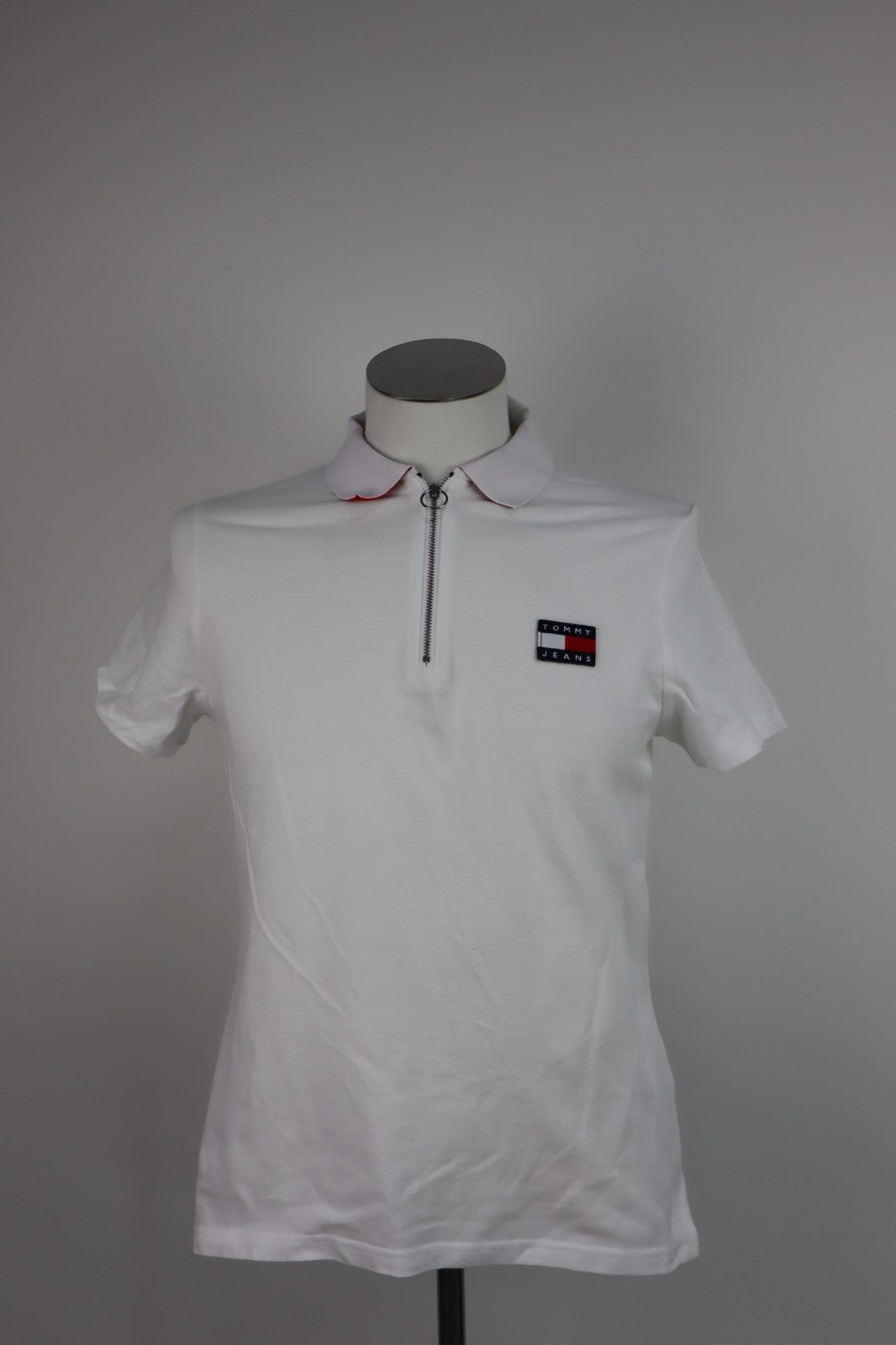 TOMMY HILFIGER JEANS POLO MAGLIA UOMO TG M MAN T-SHIRT CASUAL VINTAGE COTONE
