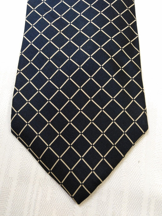 UMBERTO SCOLARI 100% SETA SILK  TIE CRAVATTA NECKTIE ITALY VINTAGE CLASSIC