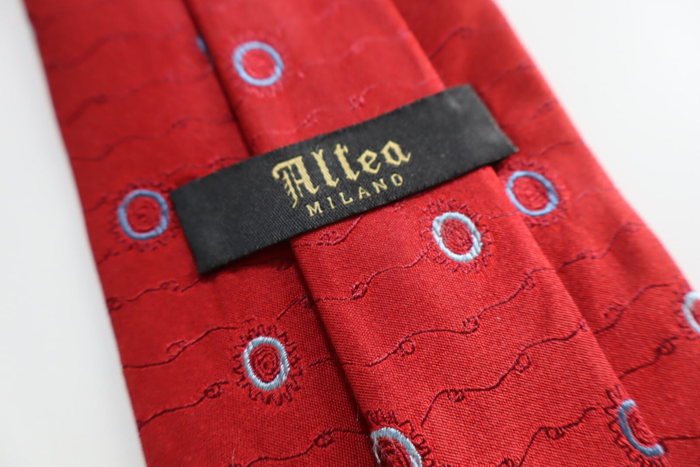 ALTEA MILANO 100% SILK TIE SETA CRAVATTA NECKTIE MADE IN ITALY CLASSIC
