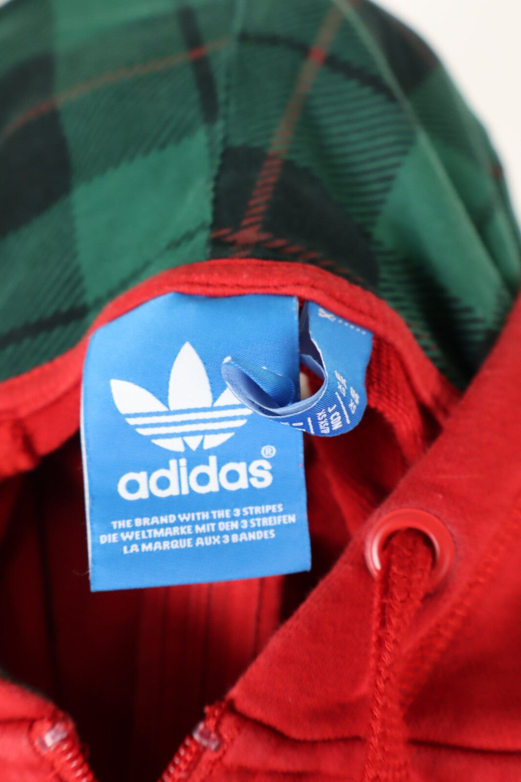 ADIDAS FELPA CON ZIP CAPPUCCIO DONNA Tg XS WOMEN CASUAL VINTAGE SPORT SWEATSHIRT