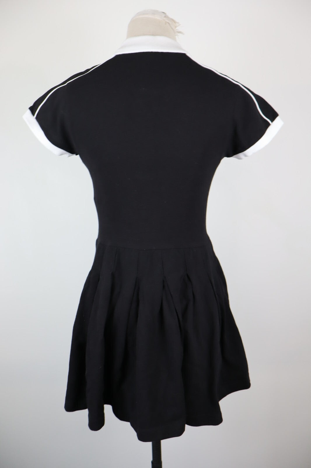 ELLESSE VESTITO A POLO CON ZIP DONNA TG. 36  WOMAN CASUAL TENNIS VINTAGE DRESS