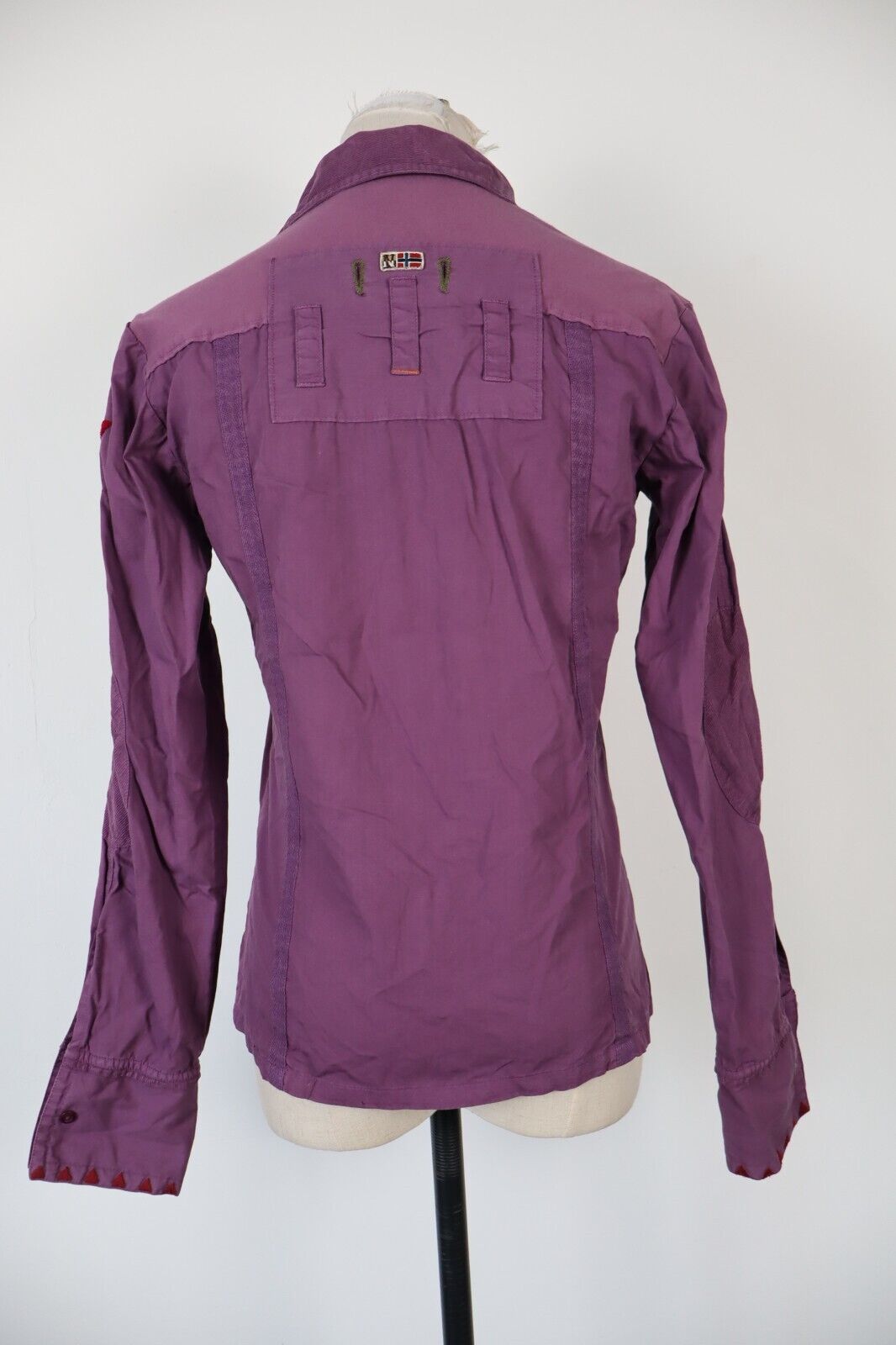 NAPAPIJRI CAMICIA DONNA TG. S WOMAN SHIRT CASUAL VINTAGE COTONE