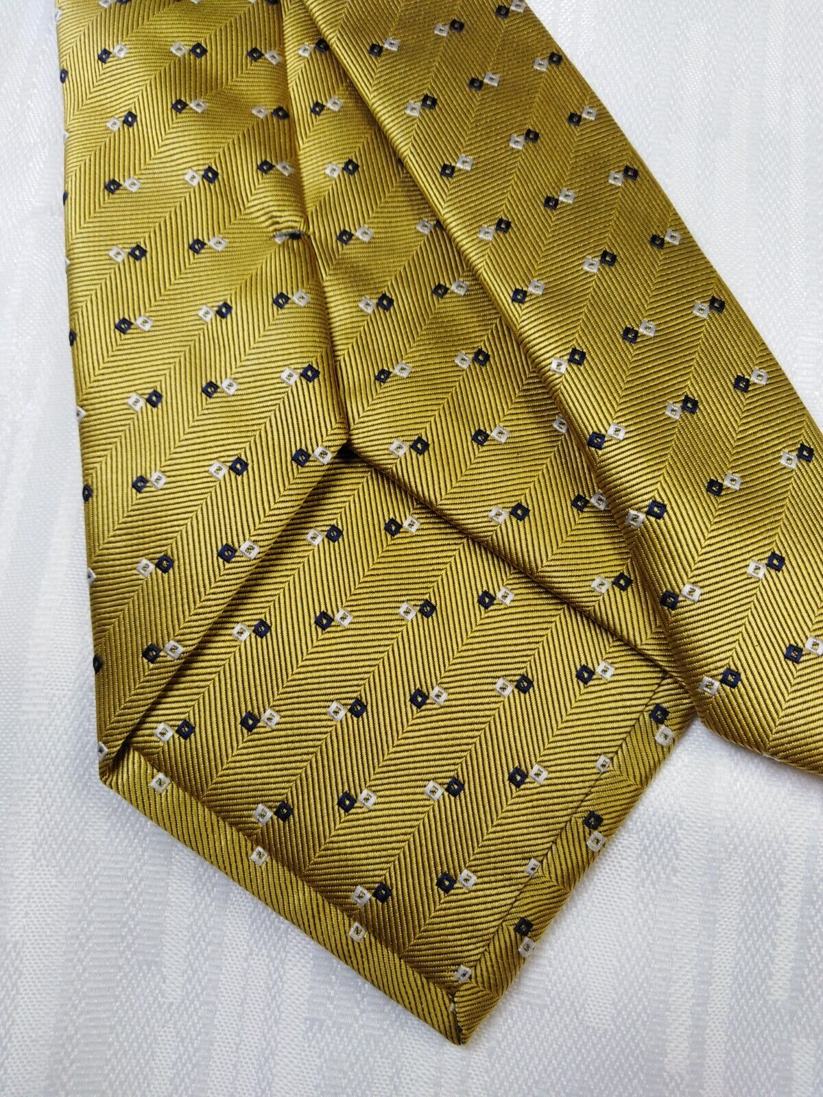 GIORGIO MARIANI 100% SETA SILK TIE CRAVATTA NECKTIE ITALY VINTAGE SELF TIPPED