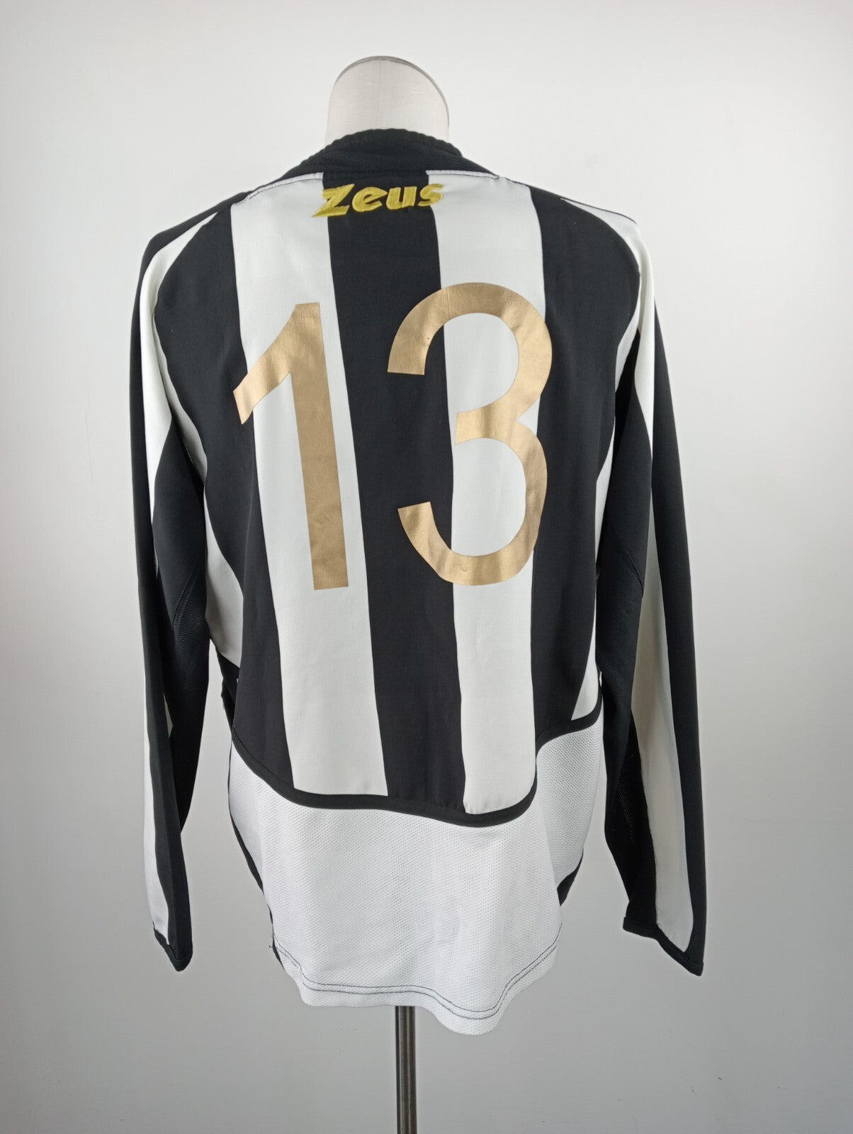 ZEUS NOLA N 13 MAGLIA CALCIO TRIKOT UOMO TG. XL SOCCER JERSEY VINTAGE