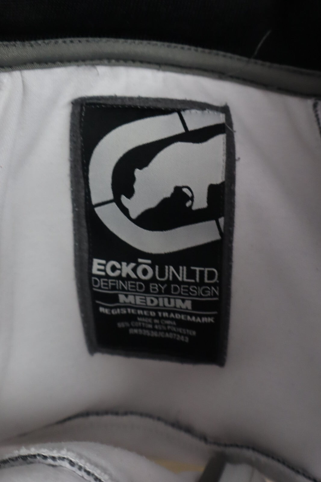 ECKO UNLTD FELPA COTONE UOMO Tg M SPORT MAN SWEATSHIRT COTTON CASUAL VINTAGE