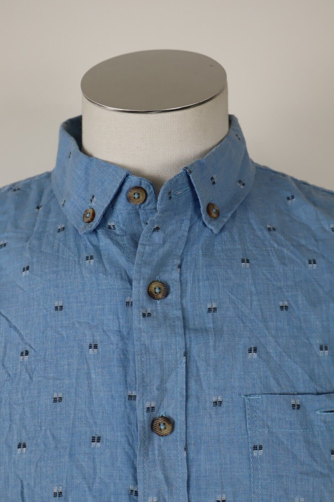 BILLABONG CAMICIA UOMO COTONE TG. M MAN CASUAL VINTAGE COTTON SHIRT