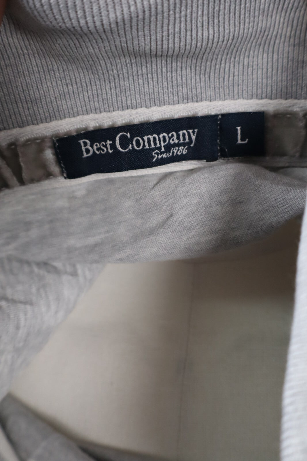 BEST COMPANY MAGLIA POLO UOMO TG. L MAN COTONE COTTON T-SHIRT CASUAL VINTAGE