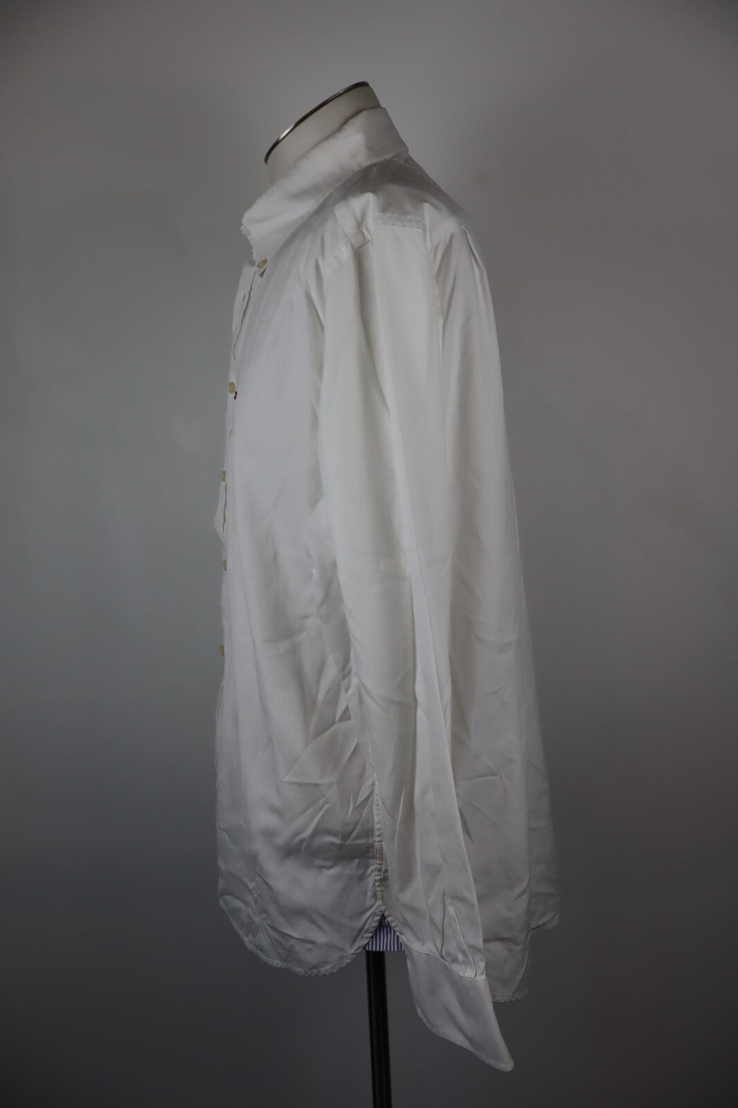 TOMMY HILFIGER CAMICIA UOMO COTONE TG. L MAN CASUAL VINTAGE COTTON SHIRT