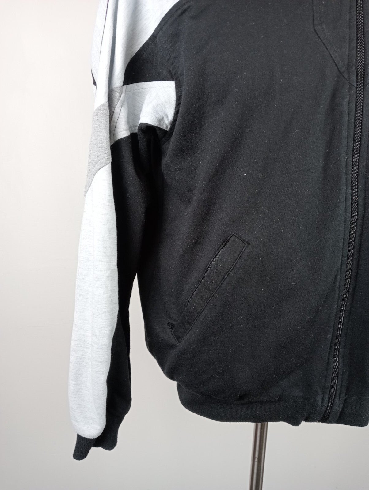 LOTTO GIACCA TENNIS JACKET CON ZIP MAN SHIRT UOMO TG M VINTAGE SPORT TRAINING