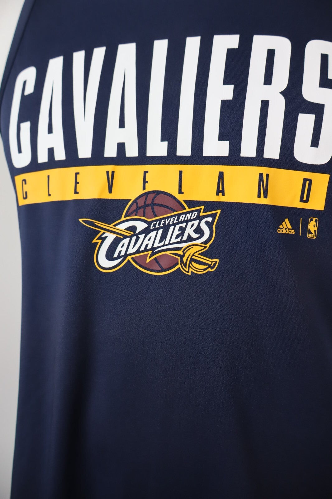 ADIDAS NBA CAVALIERS CLAVELAND CANOTTA BASKET T-SHIRT UOMO TG S SPORT
