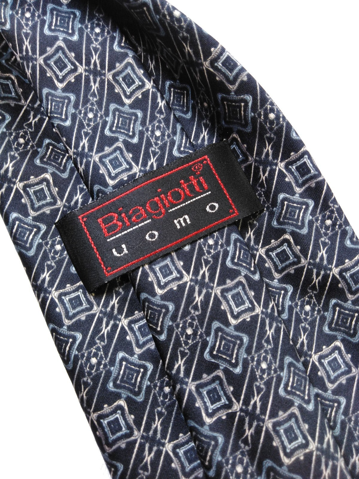 BIAGIOTTI 100% SILK TIE SETA CRAVATTA NECKTIE ITALY VINTAGE CLASSIC
