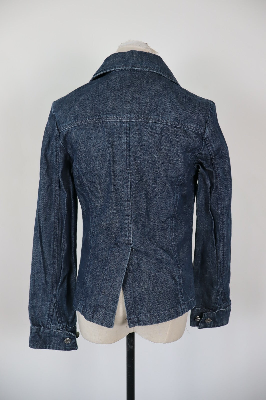 LIU JO GIUBBINO JEANS DENIM DONNA Tg M WOMEN CASUAL VINTAGE JACKET
