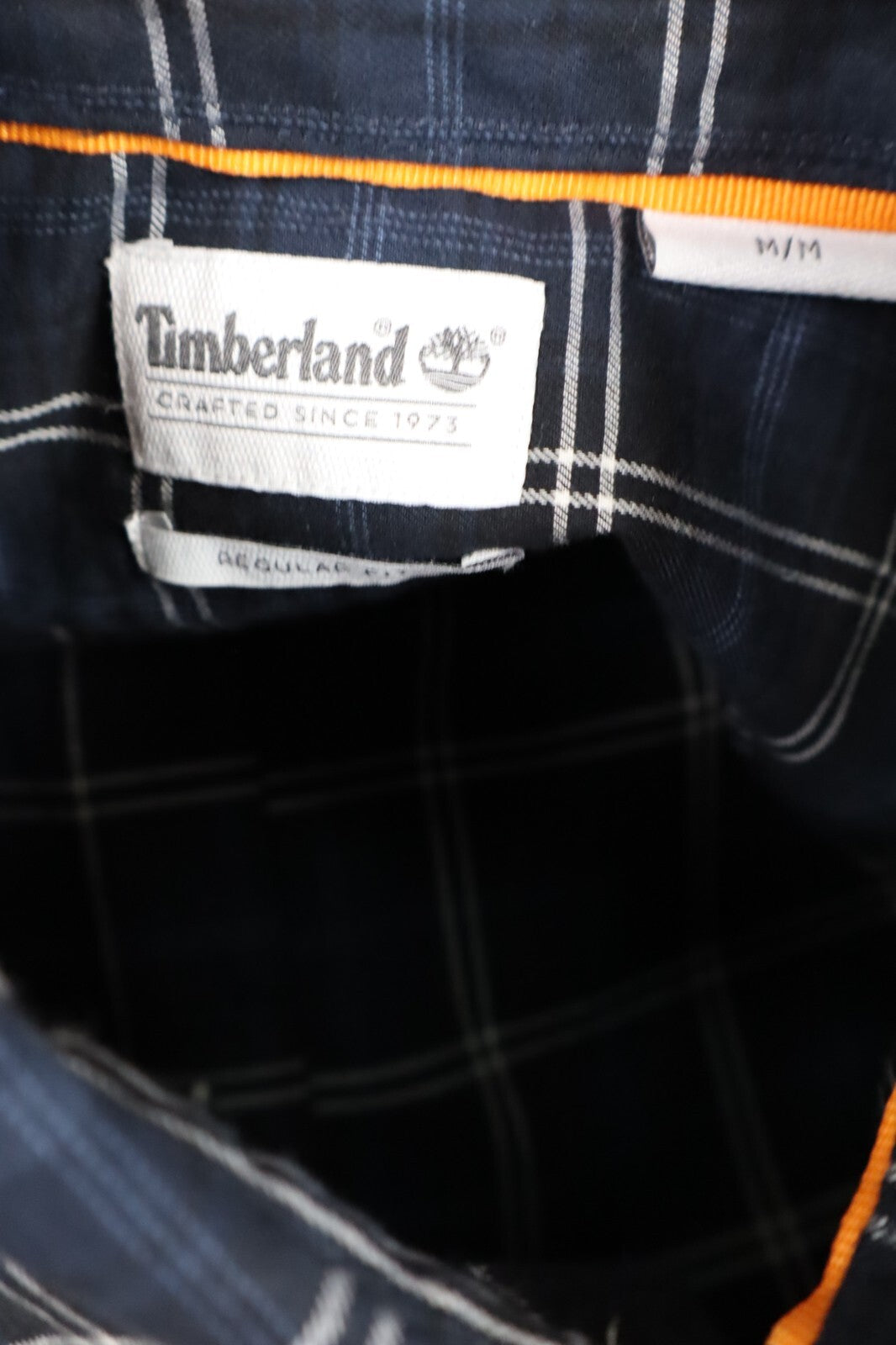 TIMBERLAND CAMICIA COTONE SHIRT UOMO Tg. M MAN VINTAGE CASUAL COTTON