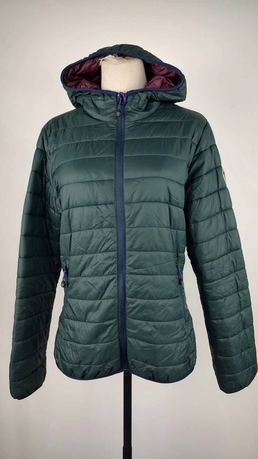 NORTH SAILS GIUBBINO IMBOTTITO GIACCA  DONNA Tg. L WOMAN CASUAL JACKET VINTAGE