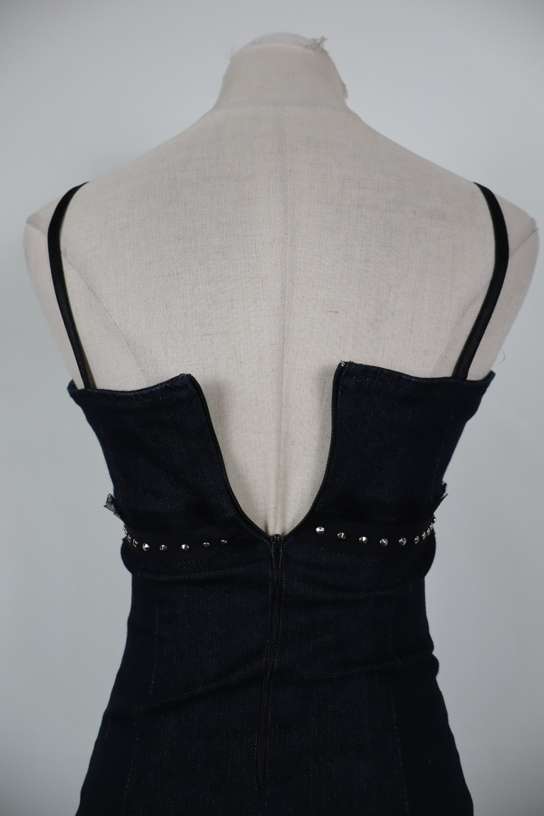 LIU JO VESTITO ABITO DONNA TG. XS WOMAN CASUAL VINTAGE DRESS DENIM