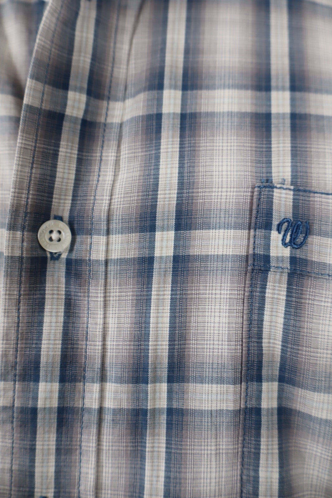 WRANGLER CAMICIA UOMO COTONE TG XL MAN CASUAL VINTAGE SHIRT COTONE