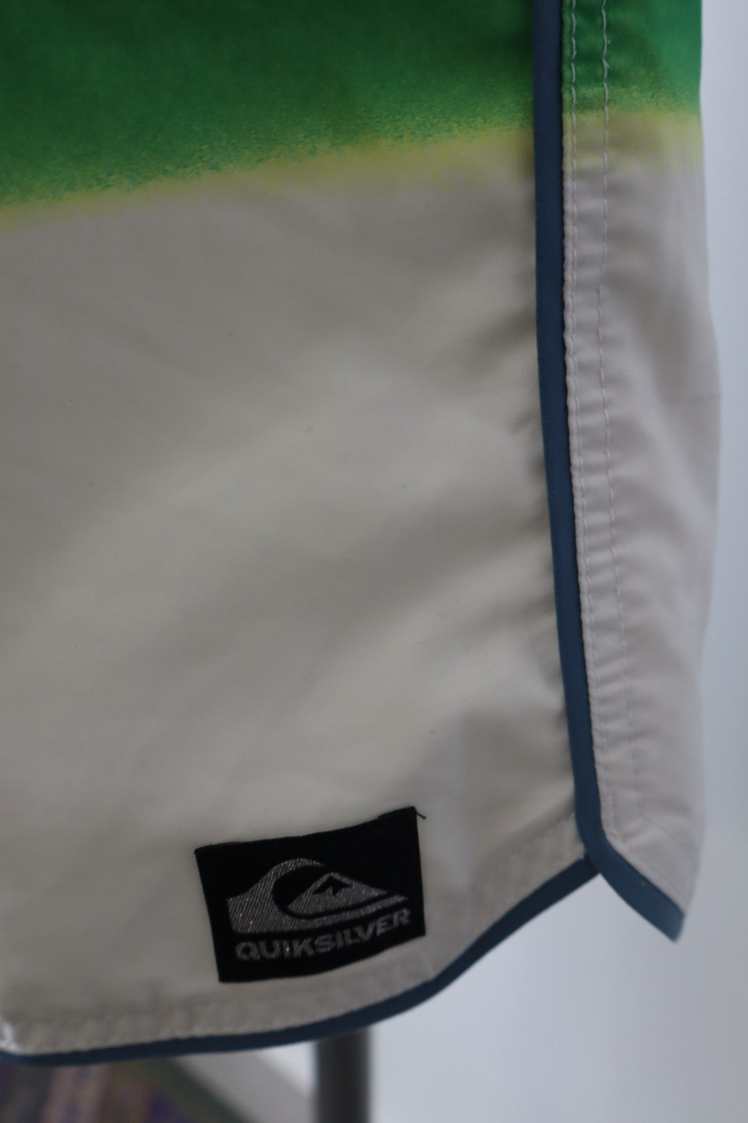 QUICKSILVER COSTUME PANTALONCINO MARE UOMO TG. 30 MEN SWIMSUIT VINTAGE CASUAL