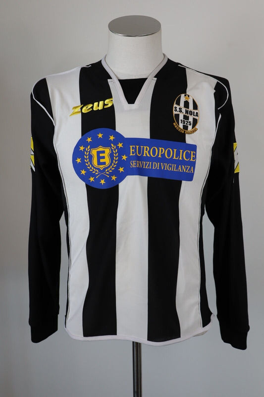ZEUS SS NOLA N 15 MAGLIA CALCIO TRIKOT UOMO S SOCCER JERSEY VINTAGE SHIRT SPORT
