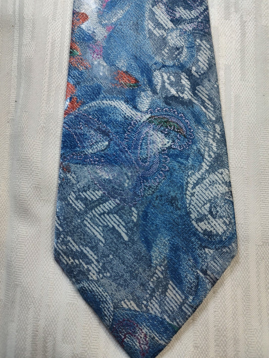 PIERRE BALMAIN 100% SILK TIE SETA CRAVATTA NECKTIE MADE IN ITALY CLASSIC