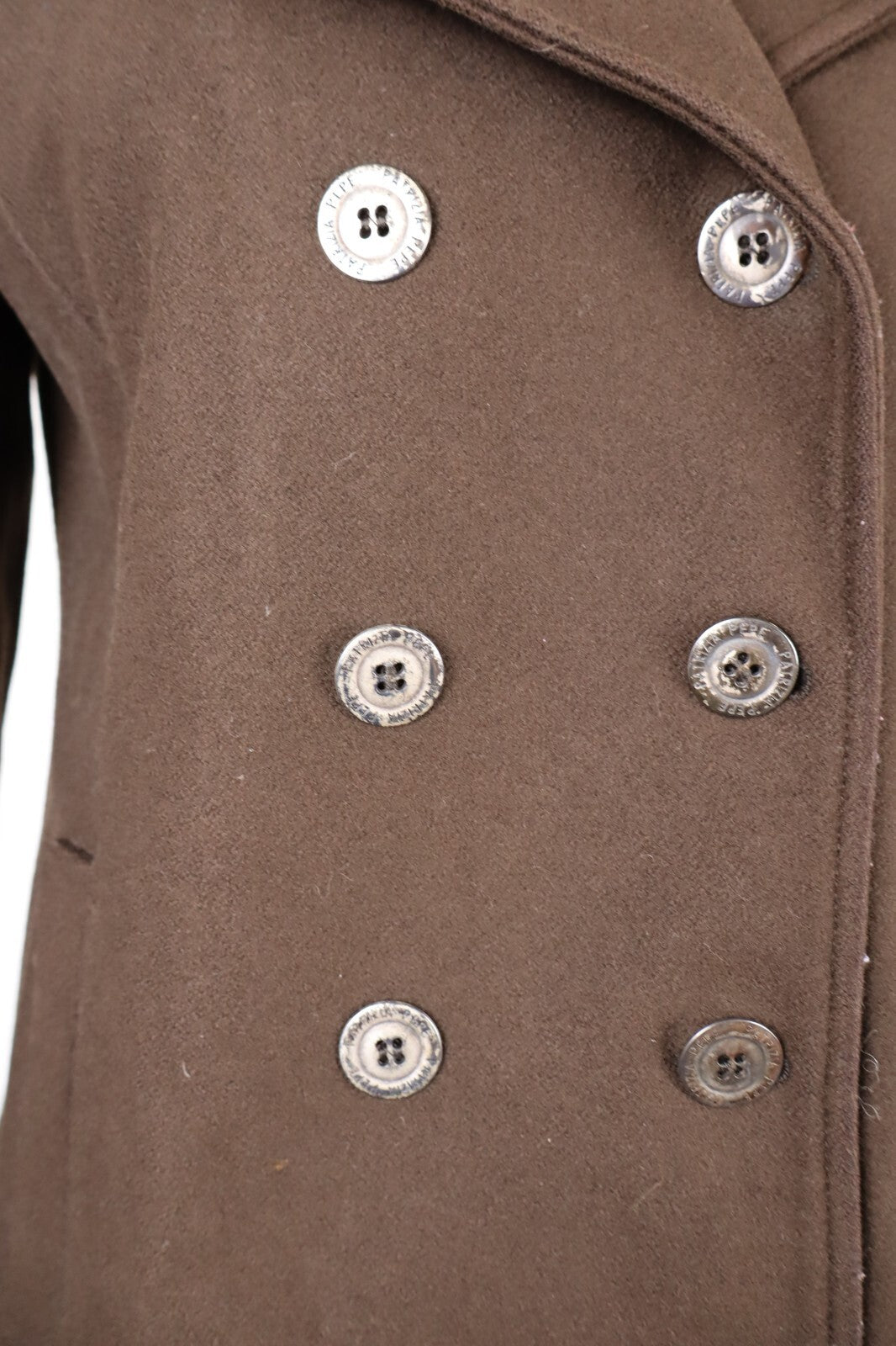 PATRIZIA PEPE CAPPOTTO LANA GIACCA DONNA TG 42 WOMAN WOOL COAT VINTAGE CASUAL