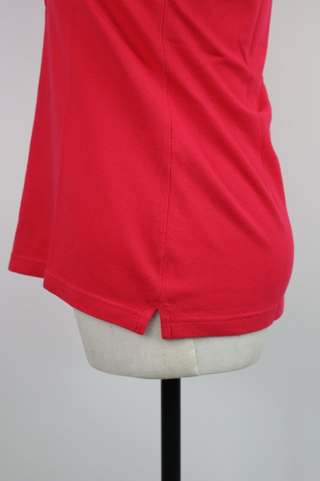 LACOSTE POLO MAGLIA DONNA COTONE TG. S WOMAN SHIRT CASUAL VINTAGE COTTON