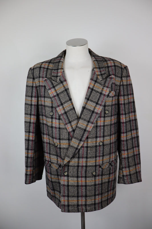BJORN BORG BLAZER GIACCA LANA WOOL UOMO TG 48 S MAN JACKET VINTAGE