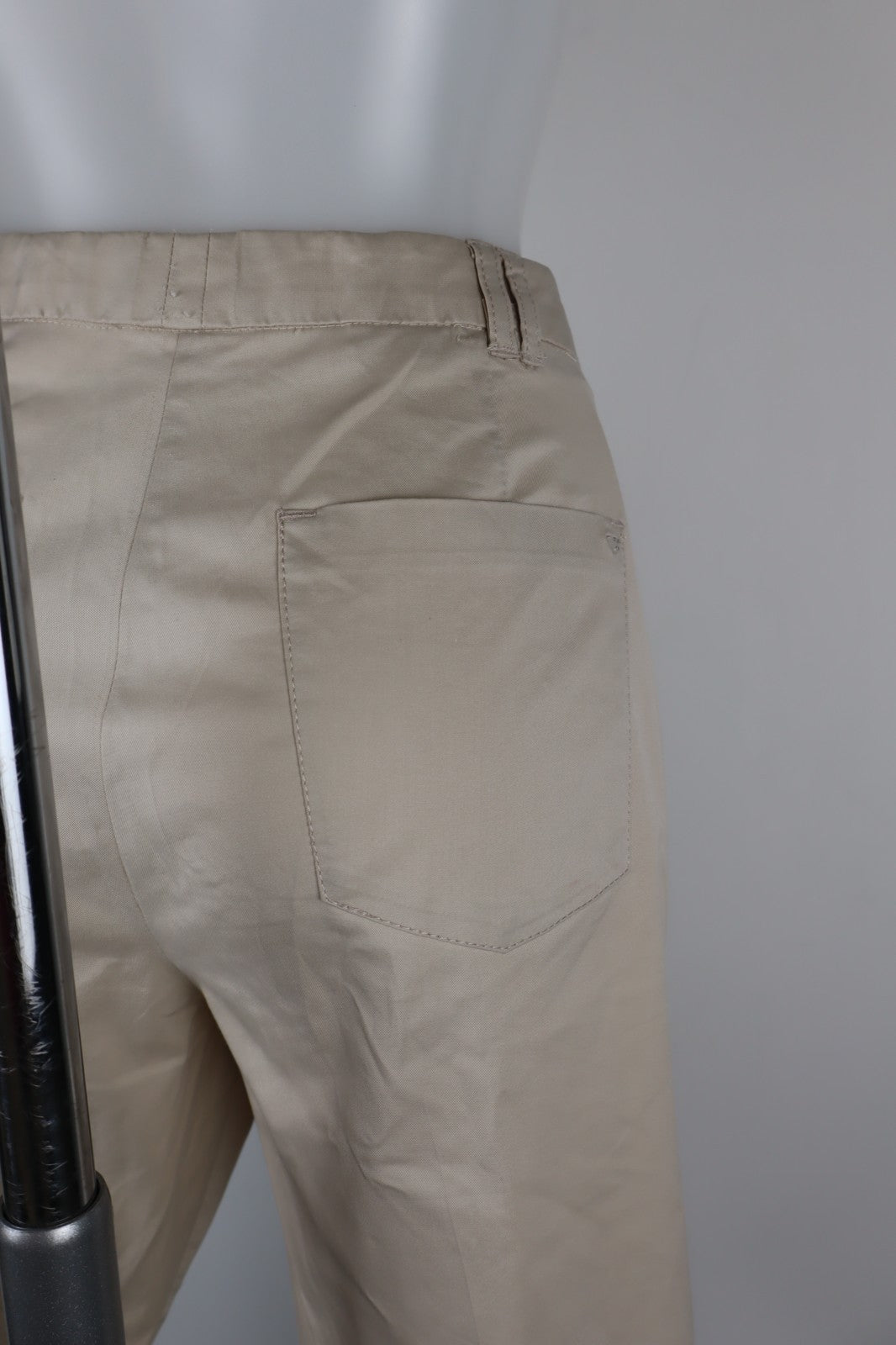 AJ ARMANI JEANS PANTALONE DRITTO DONNA TG 44 WOMAN VINTAGE PANTS CASUAL LOGO