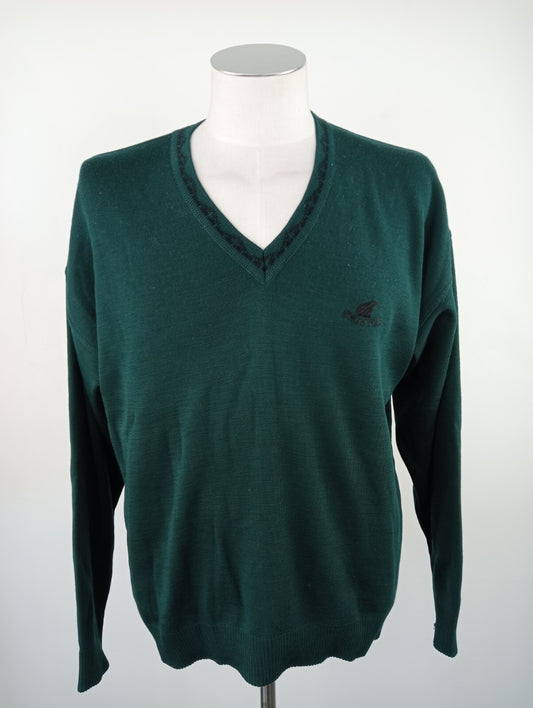 NORTH POLE MAGLIONE LANA VINTAGE UOMO Tg. M MAN SWEATER CASUAL MADE IN ITALY