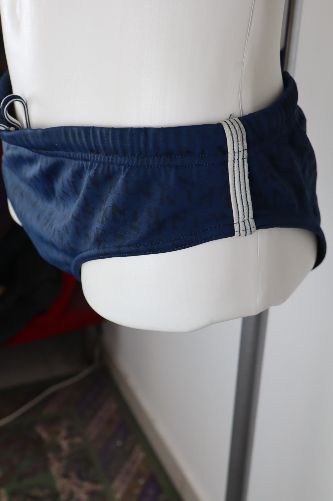 SUNDEK COSTUME A SLIP MARE UOMO TG L MEN SWIMSUIT VINTAGE CASUAL NYLON