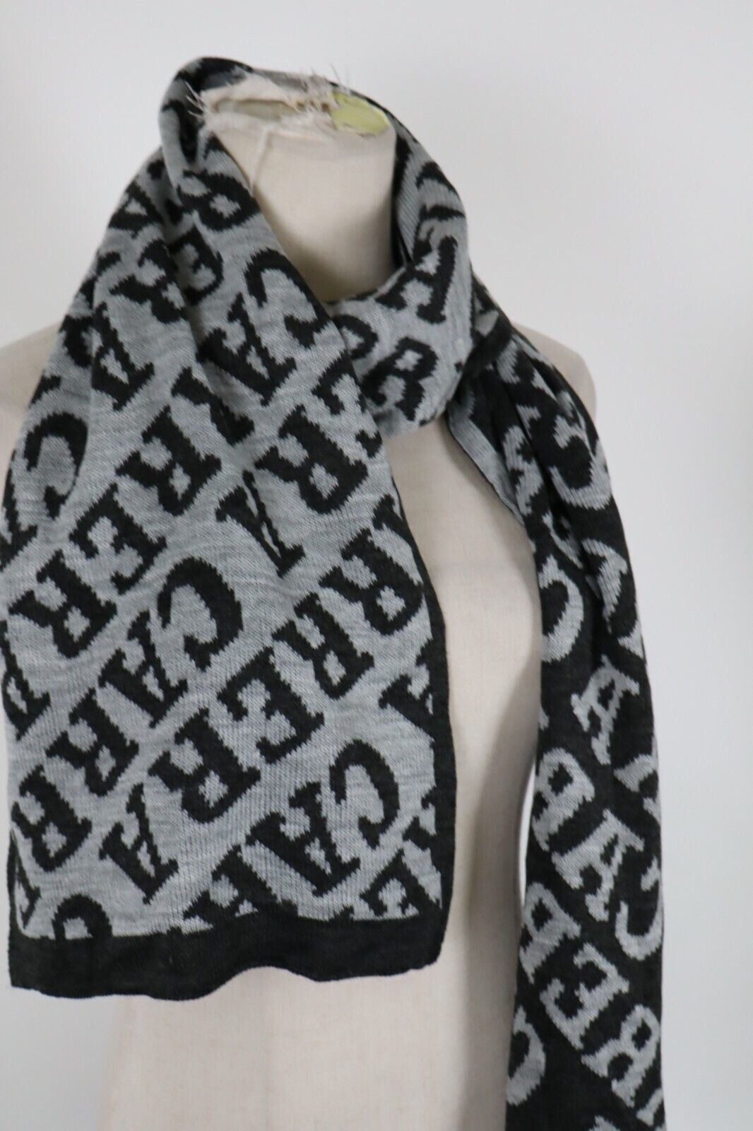 CARRERA SCIARPA UOMO DONNA UNISEX WOMAN MAN VINTAGE CASUAL SCARF TAG