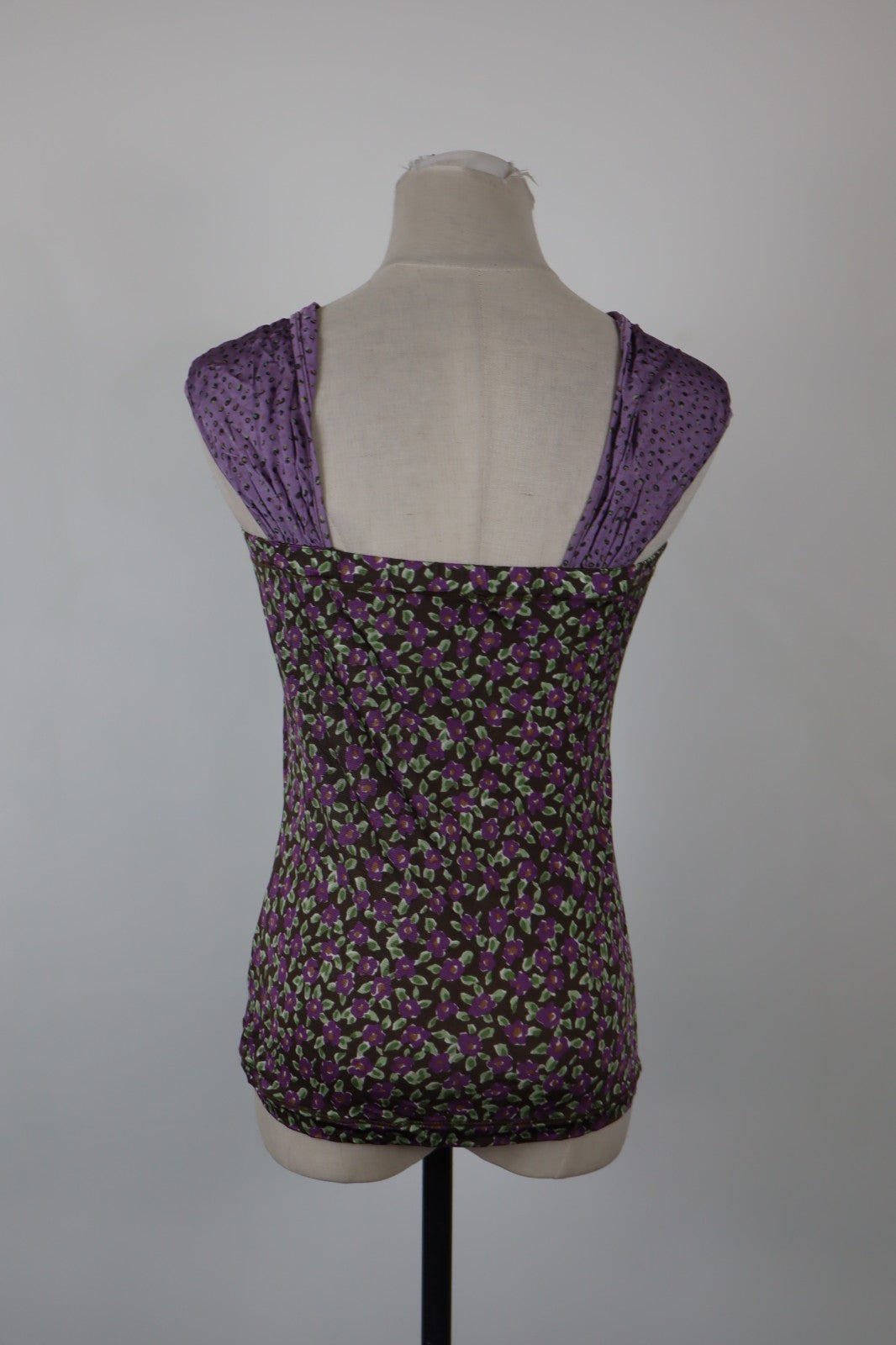 LIU JO MAGLIA DONNA TG. 46 WOMAN CASUAL VINTAGE T-SHIRT TOP FLOREALE