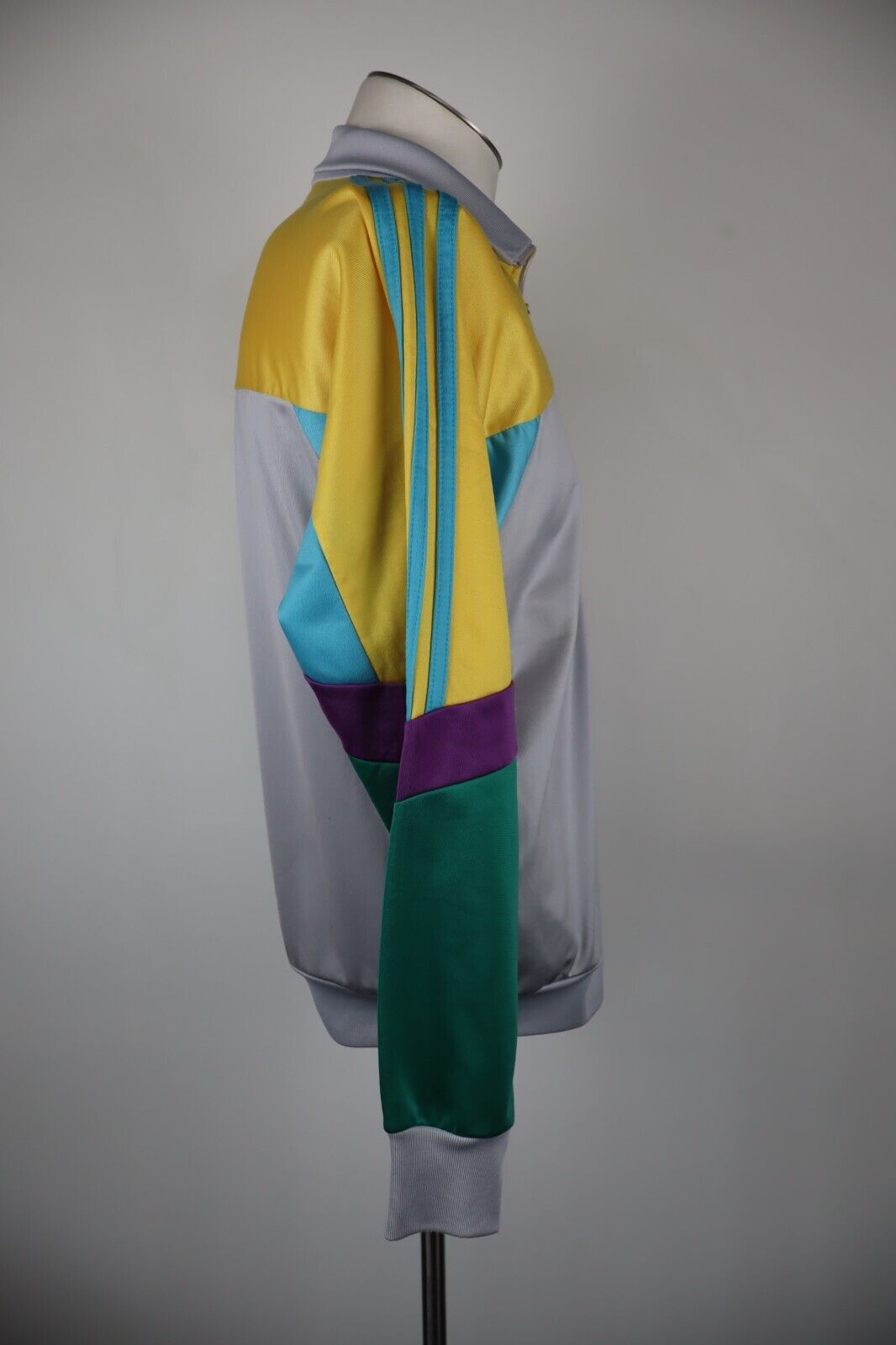 ADIDAS '80S GIACCA SPORTIVA UOMO Tg. 180 MAN VINTAGE CASUAL SPORT JACKET