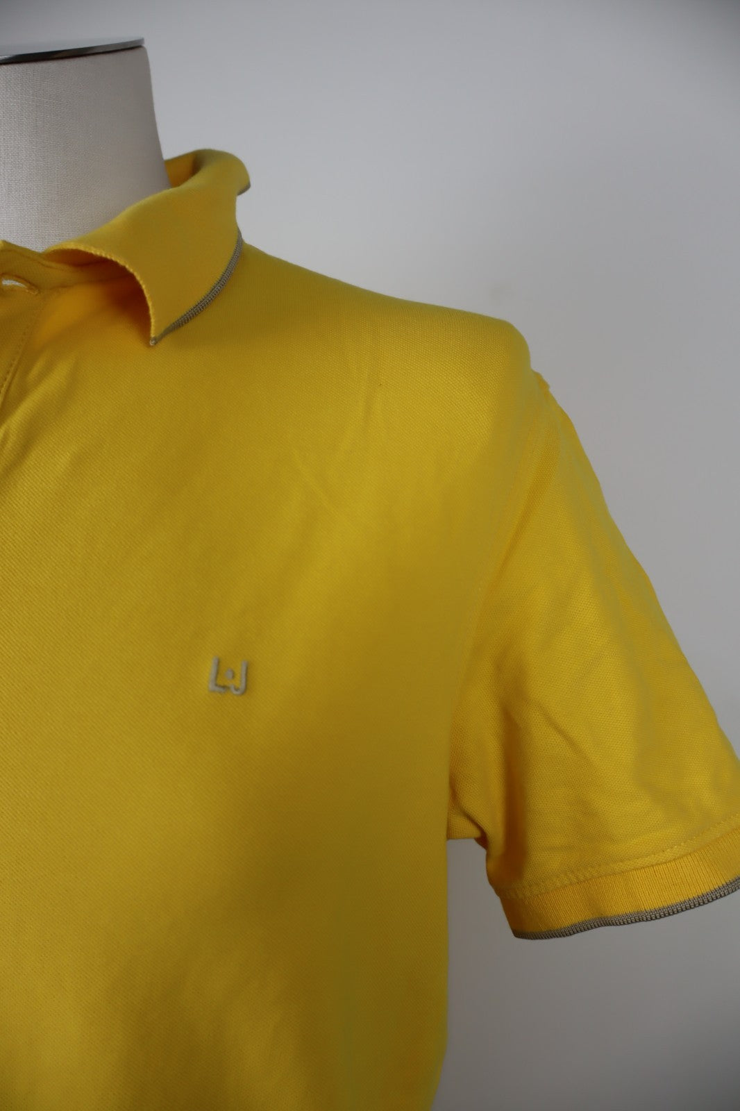 LIU JO MAGLIA POLO COTONE UOMO TG. L MAN T-SHIRT CASUAL VINTAGE COTTON LOGO