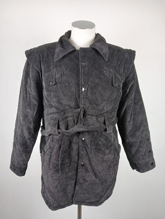 REGINA SCHRECKER GIUBBINO COTONE VELLUTO UOMO Tg 02 MAN CASUAL VINTAGE JACKET
