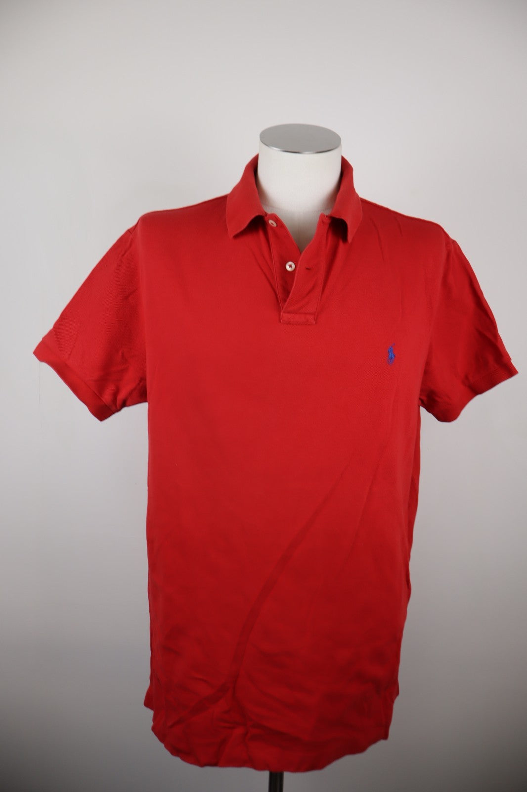 RALPH LAUREN MAGLIA POLO UOMO COTONE TG XL MAN COTTON SHIRT CASUAL VINTAGE LOGO