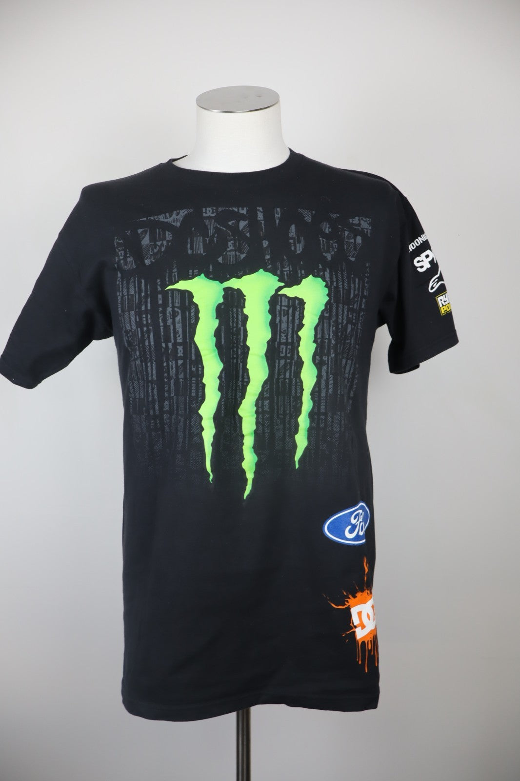 DC SHOES MAGLIA UOMO COTONE TG. M MAN SHIRT CASUAL VINTAGE COTTON BLOCK 43