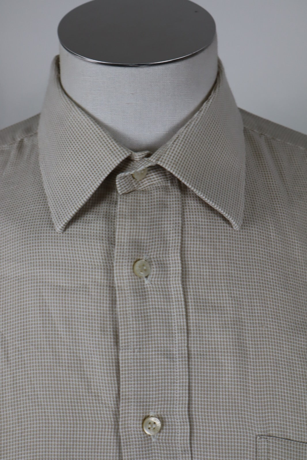 CACHAREL CAMICIA UOMO TG. 16,5  MAN CASUAL VINTAGE SHIRT COTONE